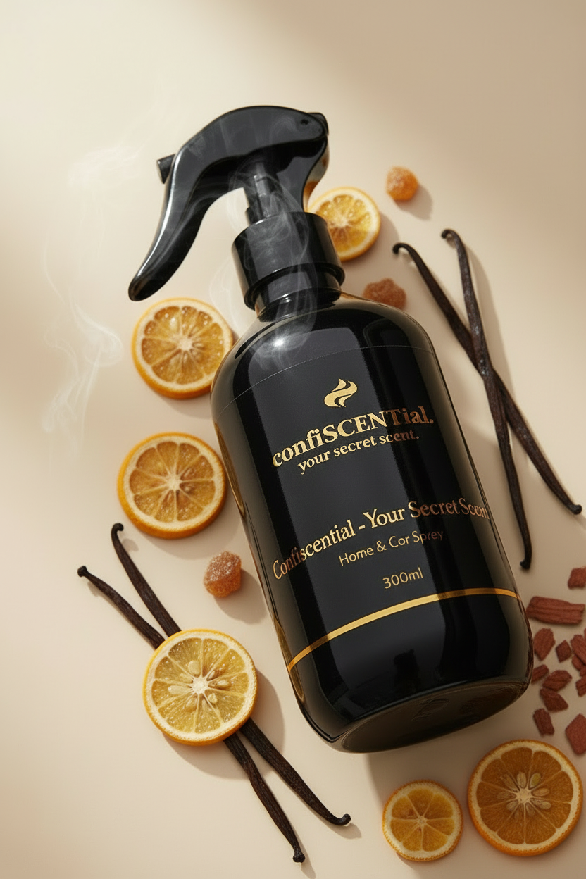 Lufterfrischer, Raum- und Autospray No² | Edler Bernstein | Für Ihn