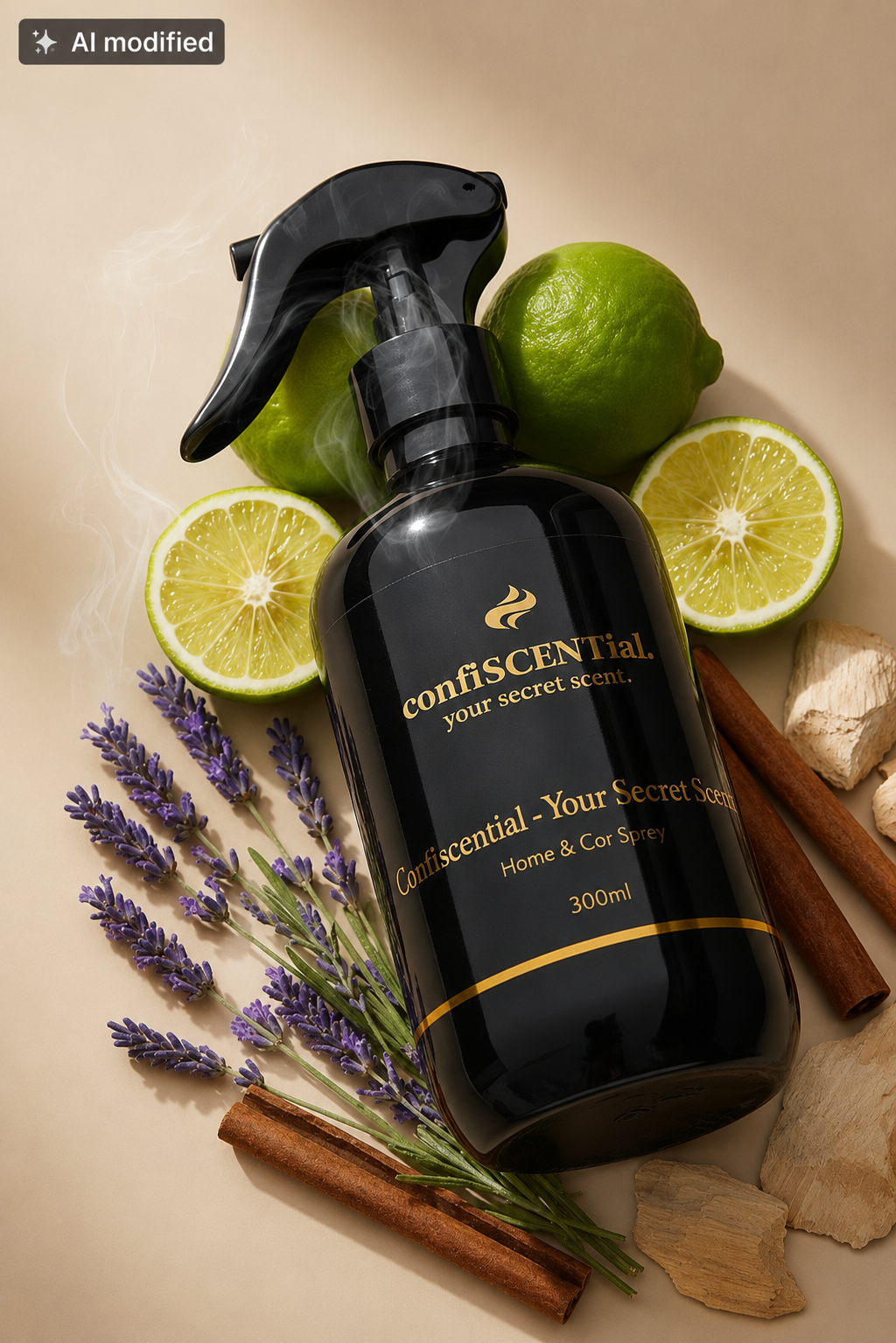 Lufterfrischer, Raum- und Autospray No⁸ | Edelhauch | Unisex